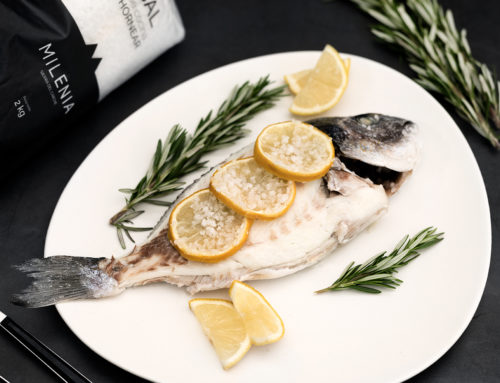 SALT ENCRUSTED SEA BREAM
