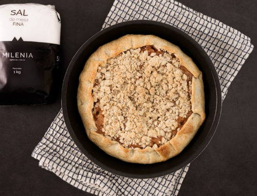TARTE AUX POIRES CROQUANTE À LA CONFITURE DE LAIT