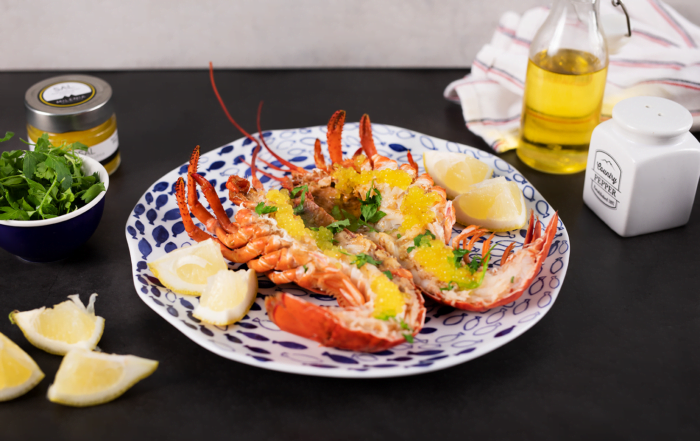 bogavante al horno milenia