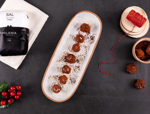 TRUFAS DE CHOCOLATE AL PUNTO DE SAL MILENIA