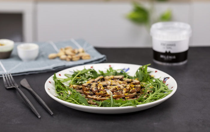 carpaccio champiñones