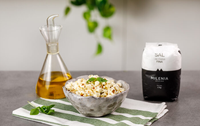 Palomitas maiz caseras finas hierbas